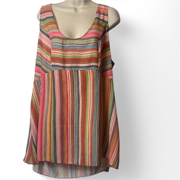 Becca Colorful Striped Cover Up‎ - Picture 1 of 12